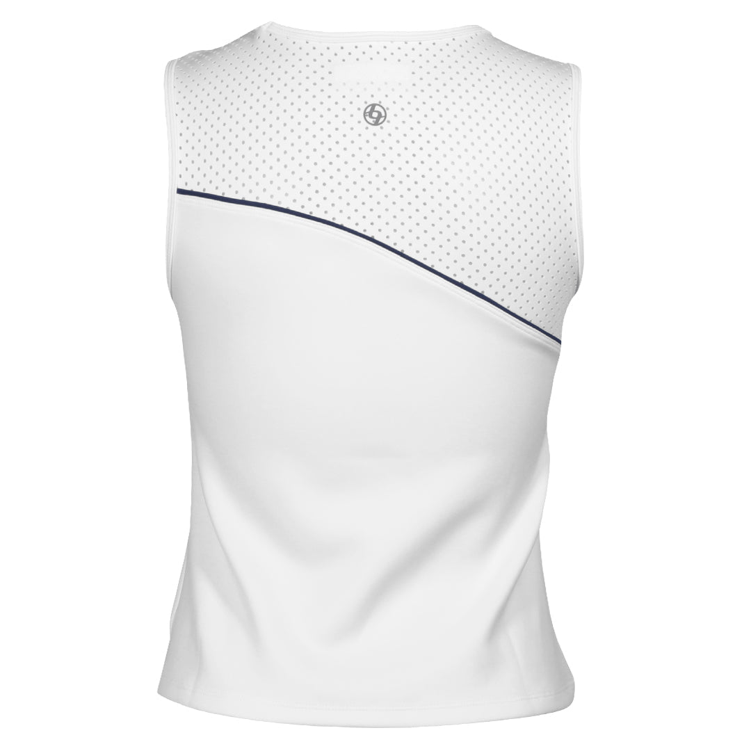 Lija Women's The One To Beat Sporty Tank - White
