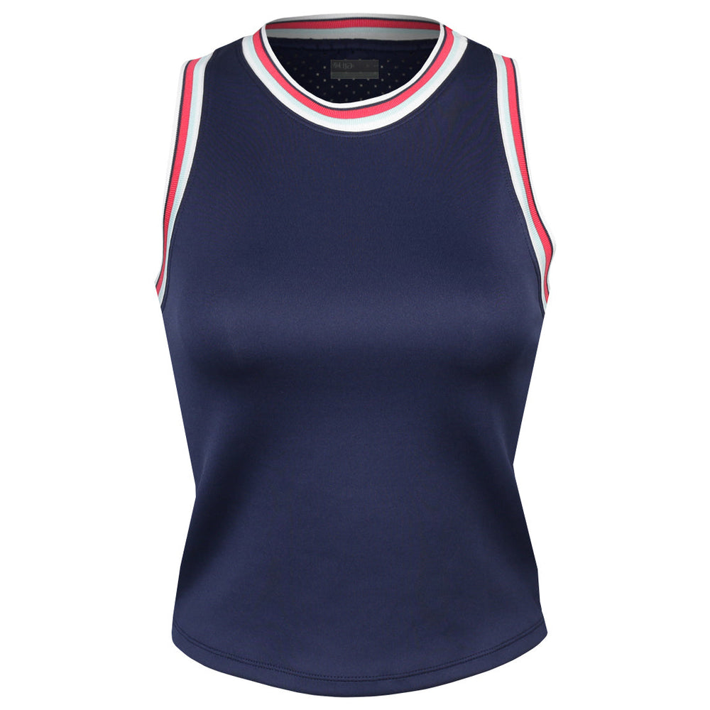 Lija Women's The One To Beat Varsity Tank - Marine/Multi