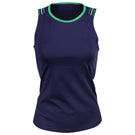 Sofibella Women's Green Spirit Baseline Tank - Navy