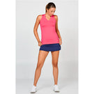 Sofibella Women's UV Colors Athletic Racerback Tank - Amore