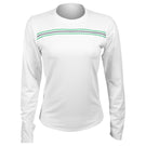 Sofibella Women's Green Spirit Longsleeve Top - White
