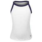 Sofibella Girls Green Spirit Courtside Tank - White