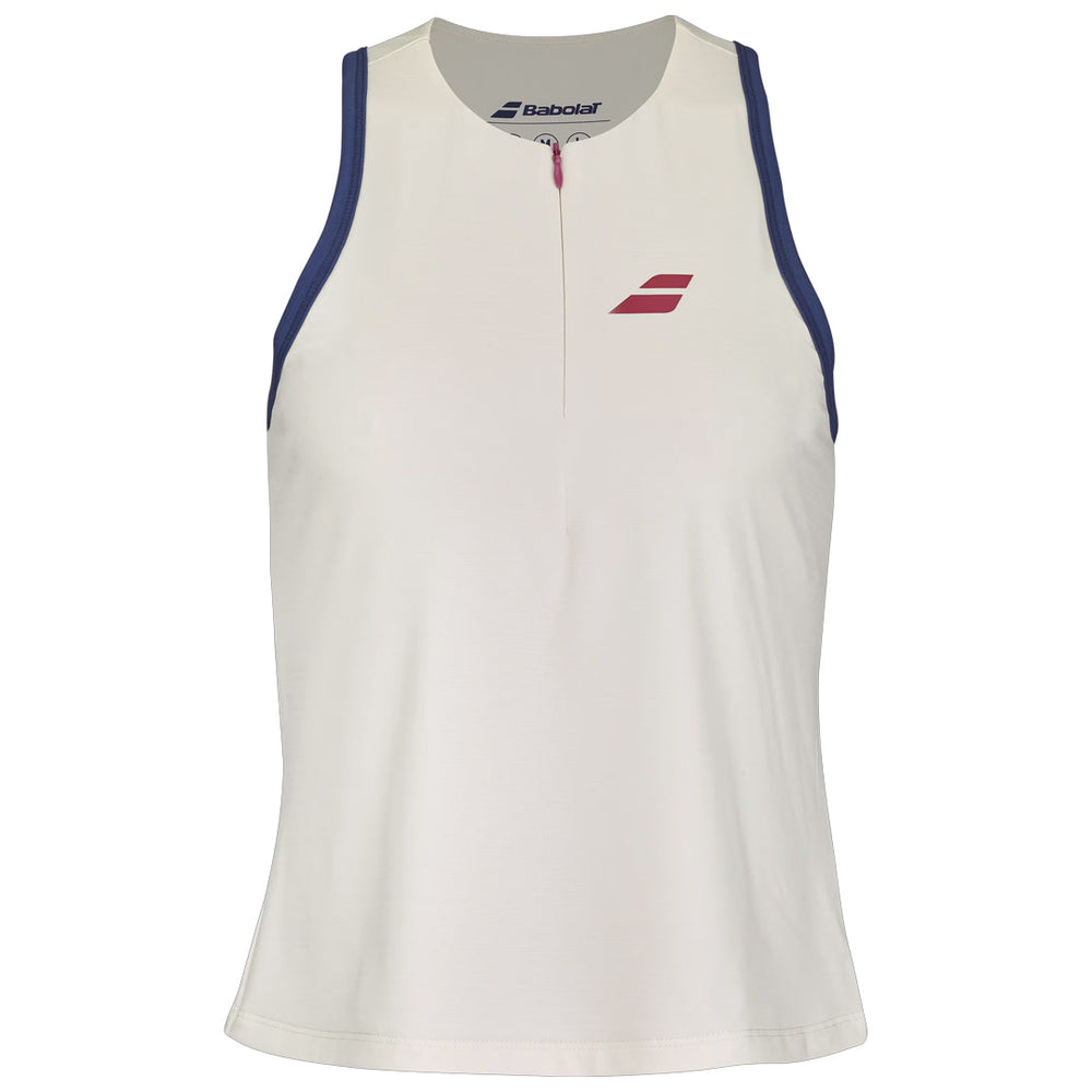 Babolat Women's 150 Years Tank - Cannoli Cream