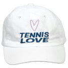 NBO Toronto Youth Tennis Love Hat - White