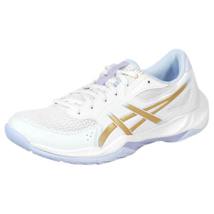 Asics Women's Gel-Rocket 12 - White/Champagne