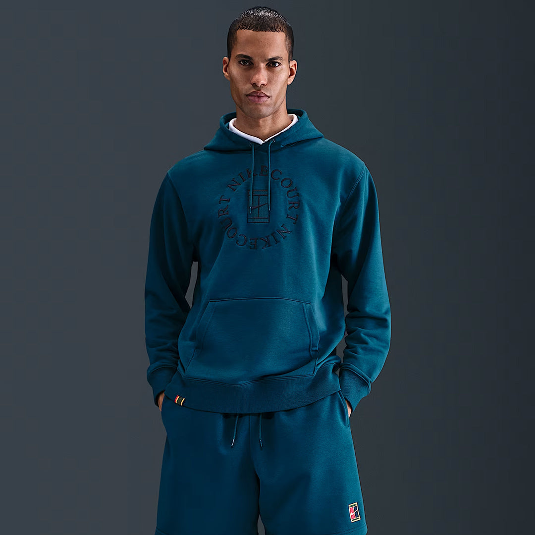 Nike Men Heritage Fleece Hoodie - Blue Force