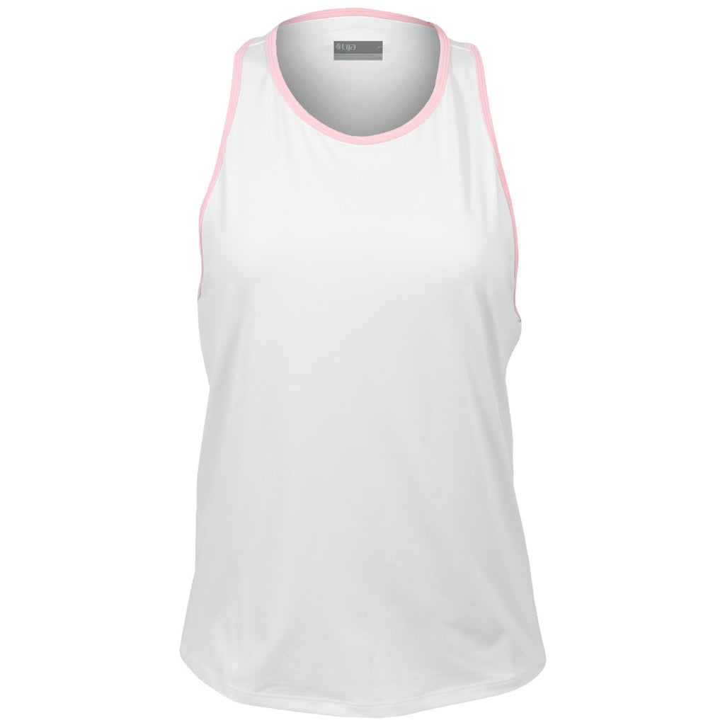 Lija Women's In Full Swing Training Tank - White