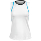 Sofibella Women's Style Icons Tank - White/Electric Blue