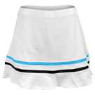 Sofibella Women's Style Icons 14" Skort - White/Electric Blue
