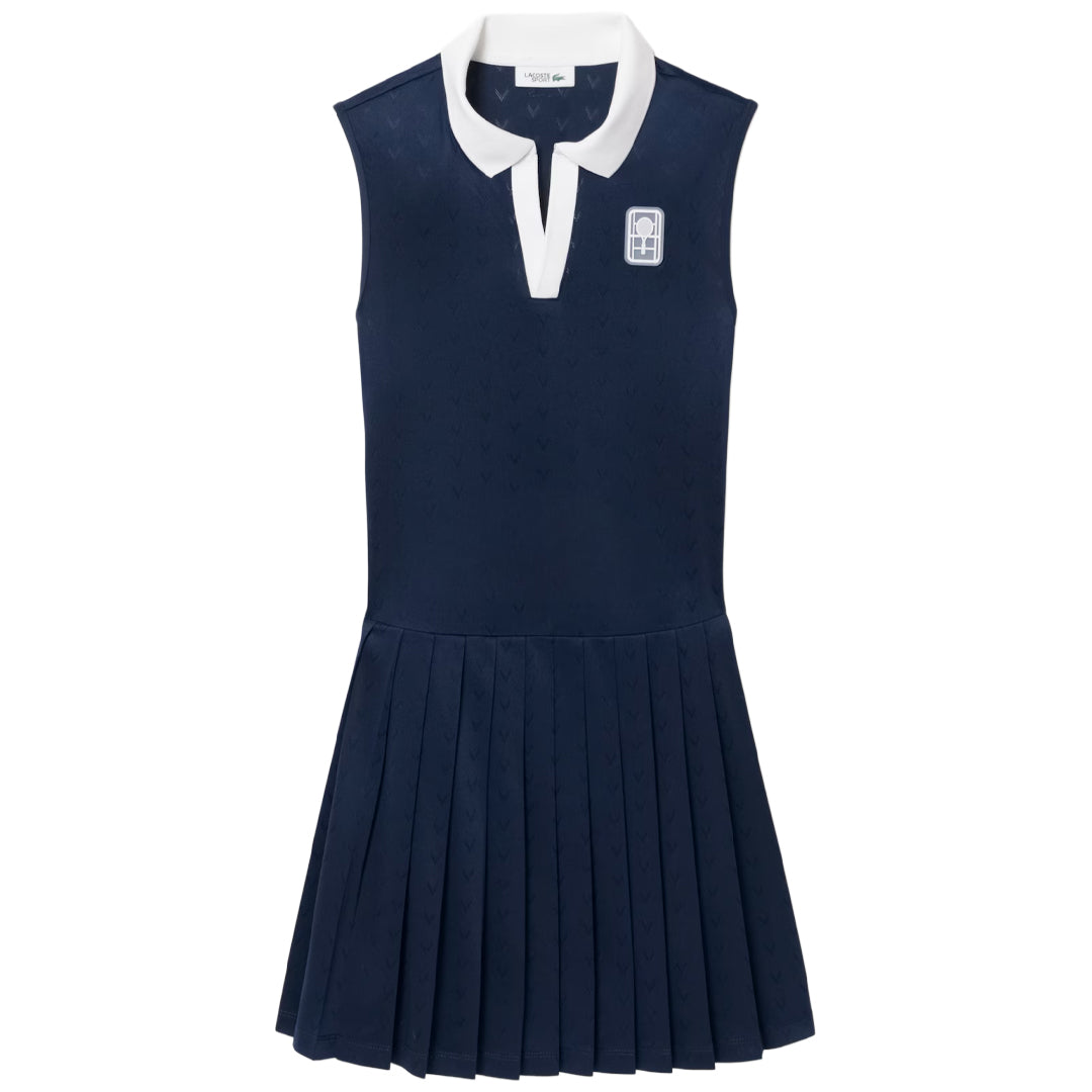 Lacoste Women's Ultra Dry Heritage Dress - Navy Blue