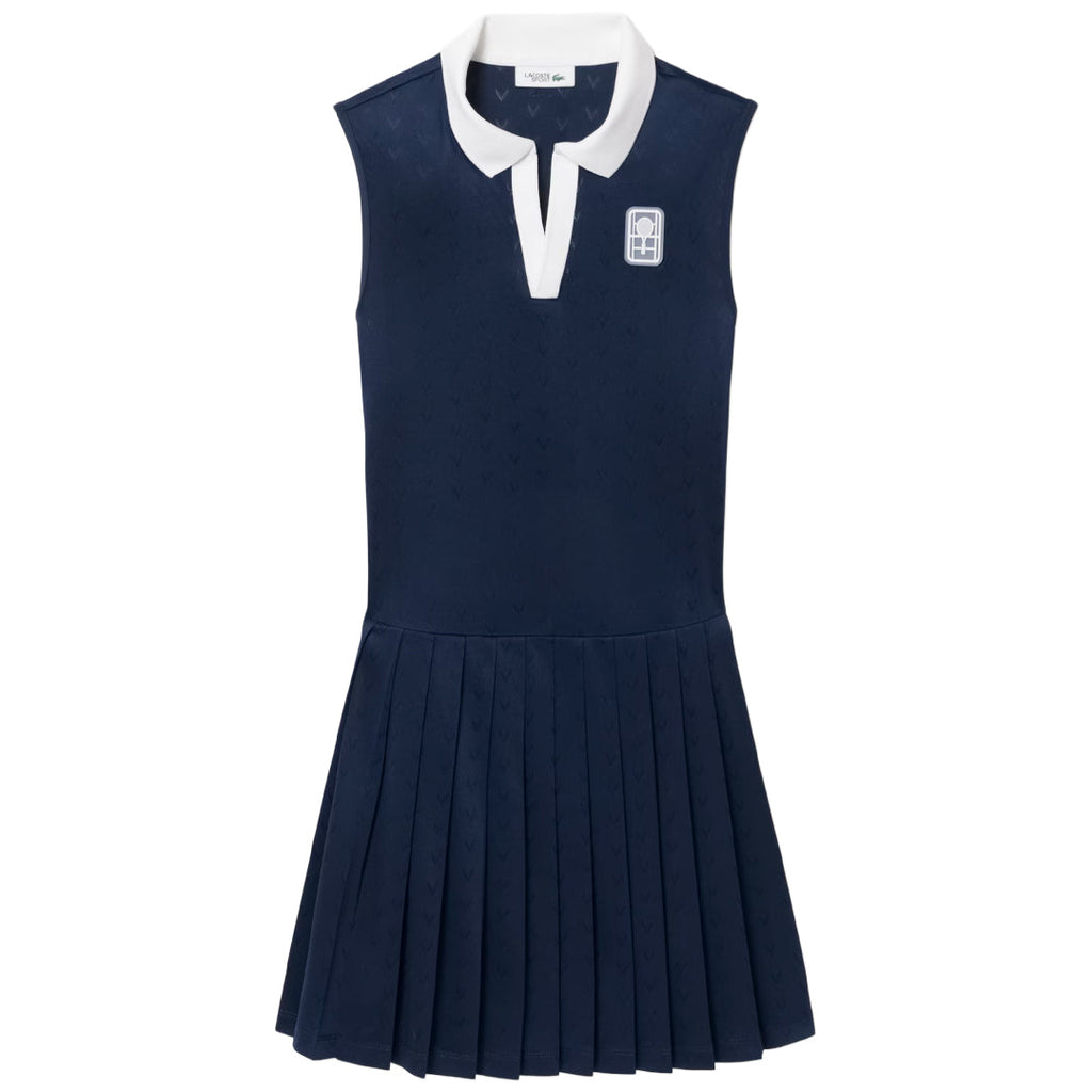 Lacoste Women's Ultra Dry Heritage Dress - Navy Blue