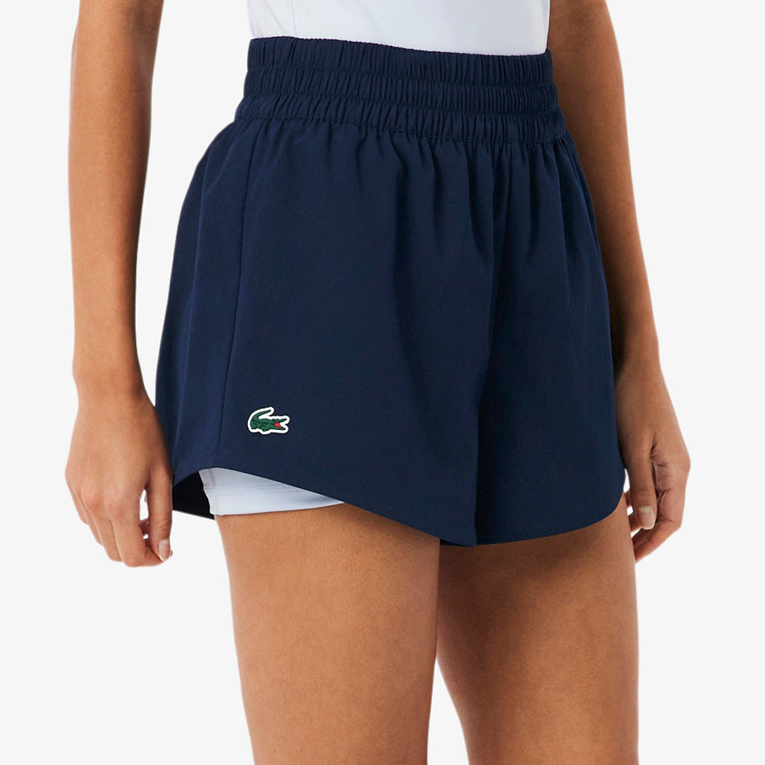 Lacoste Women's Ultra Dry Sport Short - Navy