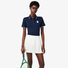 Lacoste Women's Ultra Dry Stretch Heritage Polo - Navy Blue