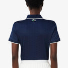 Lacoste Women's Ultra Dry Stretch Heritage Polo - Navy Blue