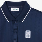 Lacoste Women's Ultra Dry Stretch Heritage Polo - Navy Blue