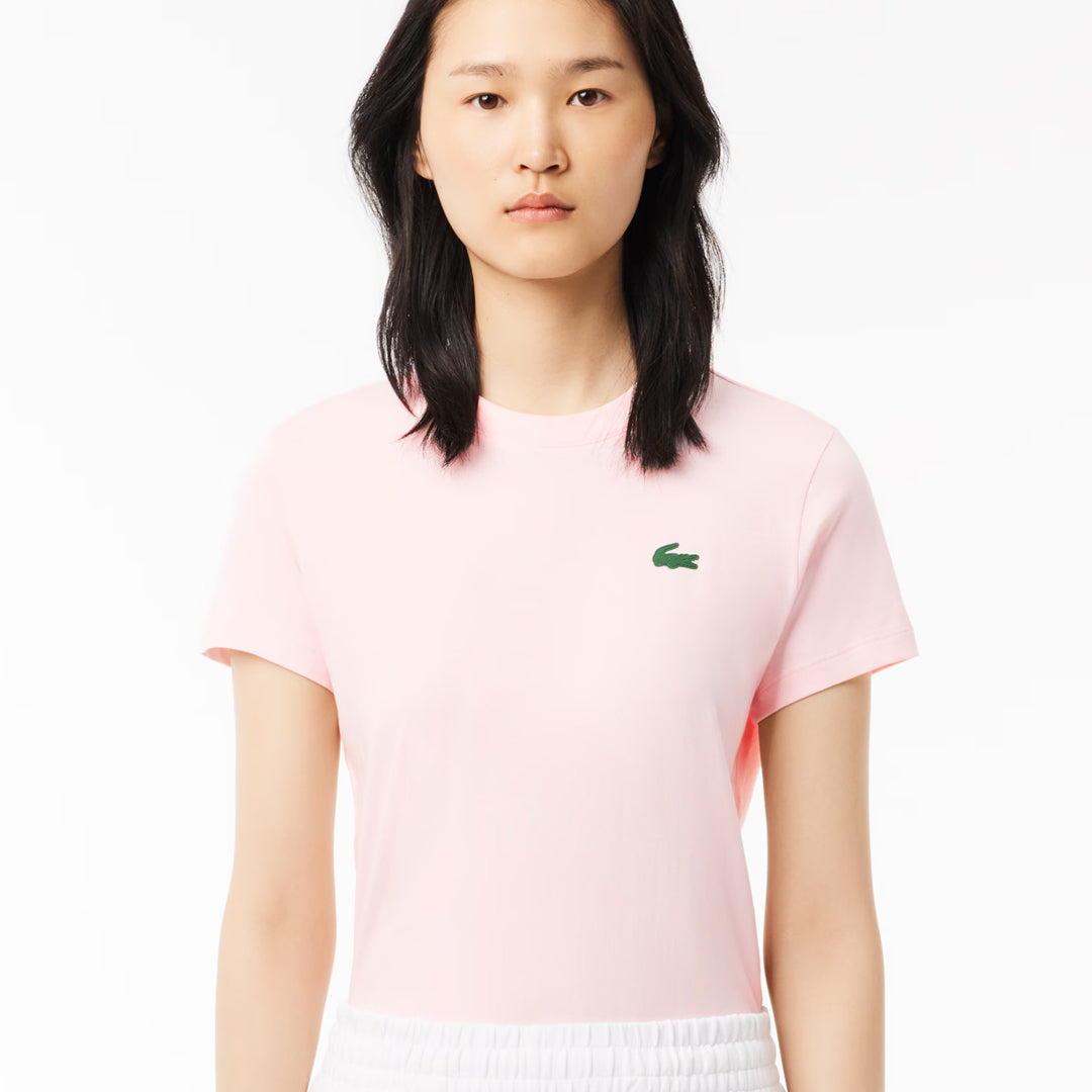 Lacoste Women's Ultra Dry Tech T-Shirt - Light Pink