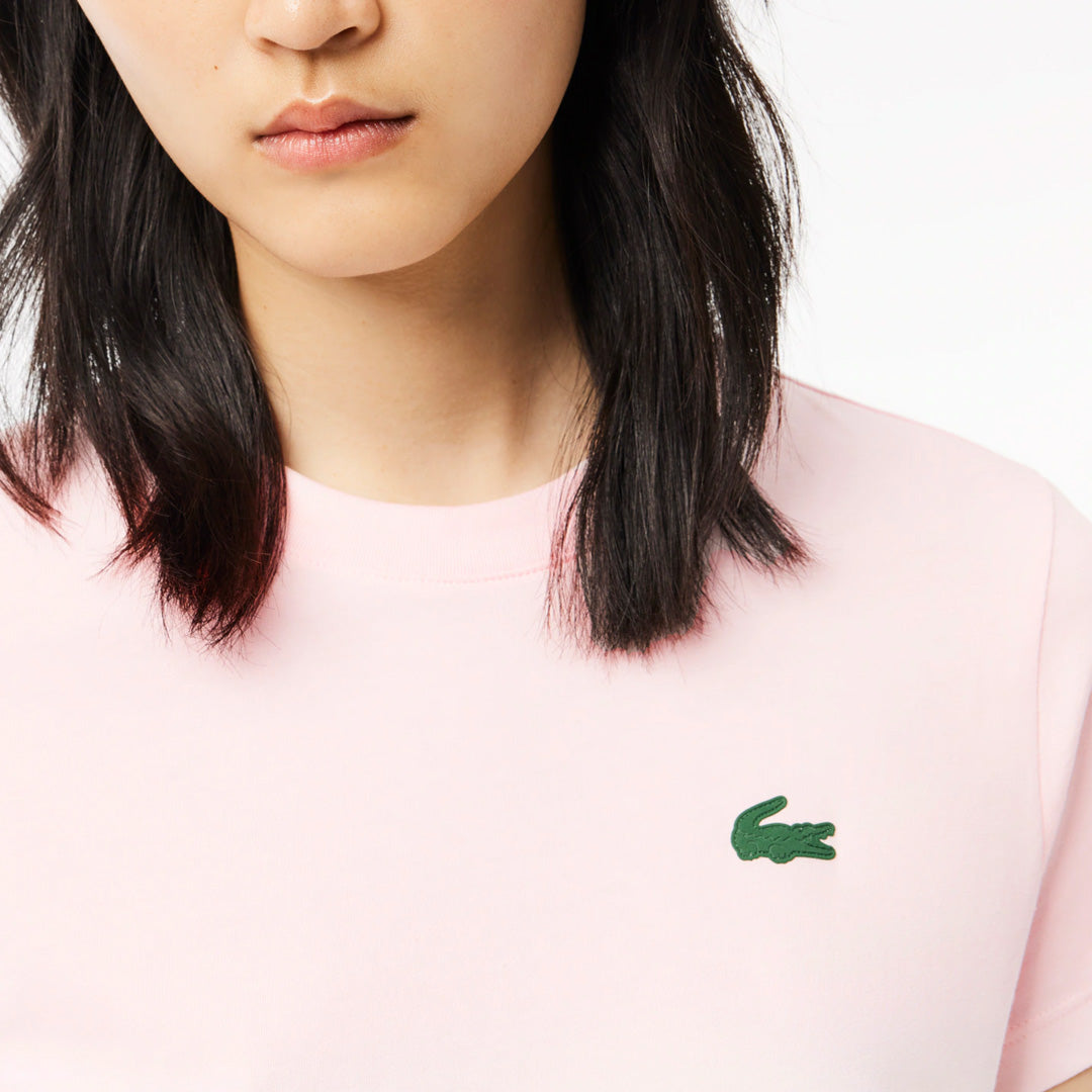 Lacoste Women's Ultra Dry Tech T-Shirt - Light Pink