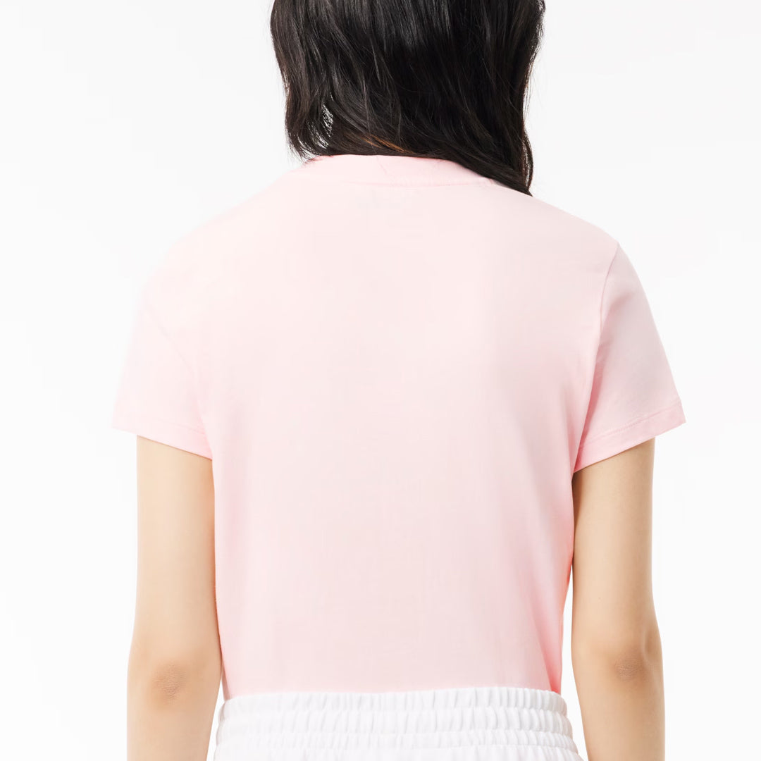 Lacoste Women's Ultra Dry Tech T-Shirt - Light Pink