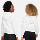 Nike Junior Club Hoodie - White