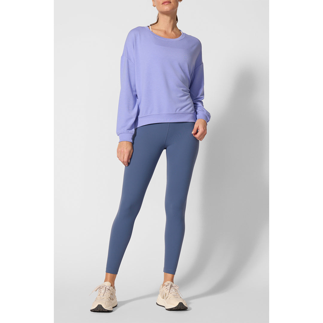 MPG Women's Cozy Fleece Relax Pullover - Jacaranda