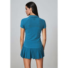MPG Women's Vital Short Sleeve Polo - Moroccan Blue