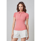 MPG Women's Vital Short Sleeve Polo - Strawberry Ice