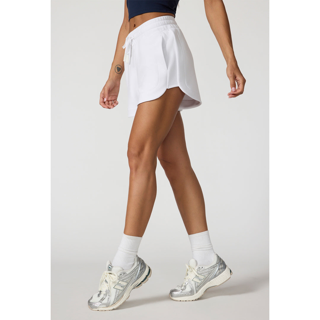 MPG Women's Dreamweave Retro Short - Brilliant White