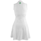 MPG Women's Vital Sleeveless Polo Dress - White