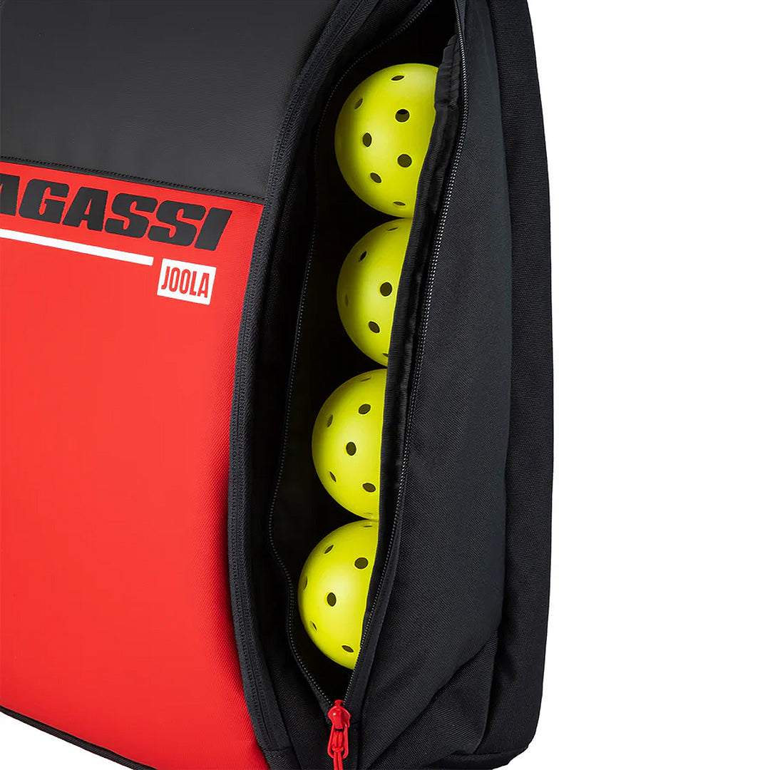 Joola Agassi Edge Vision II Backpack - Red
