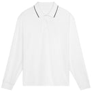 On Men's Courtside Longsleeve Polo - White