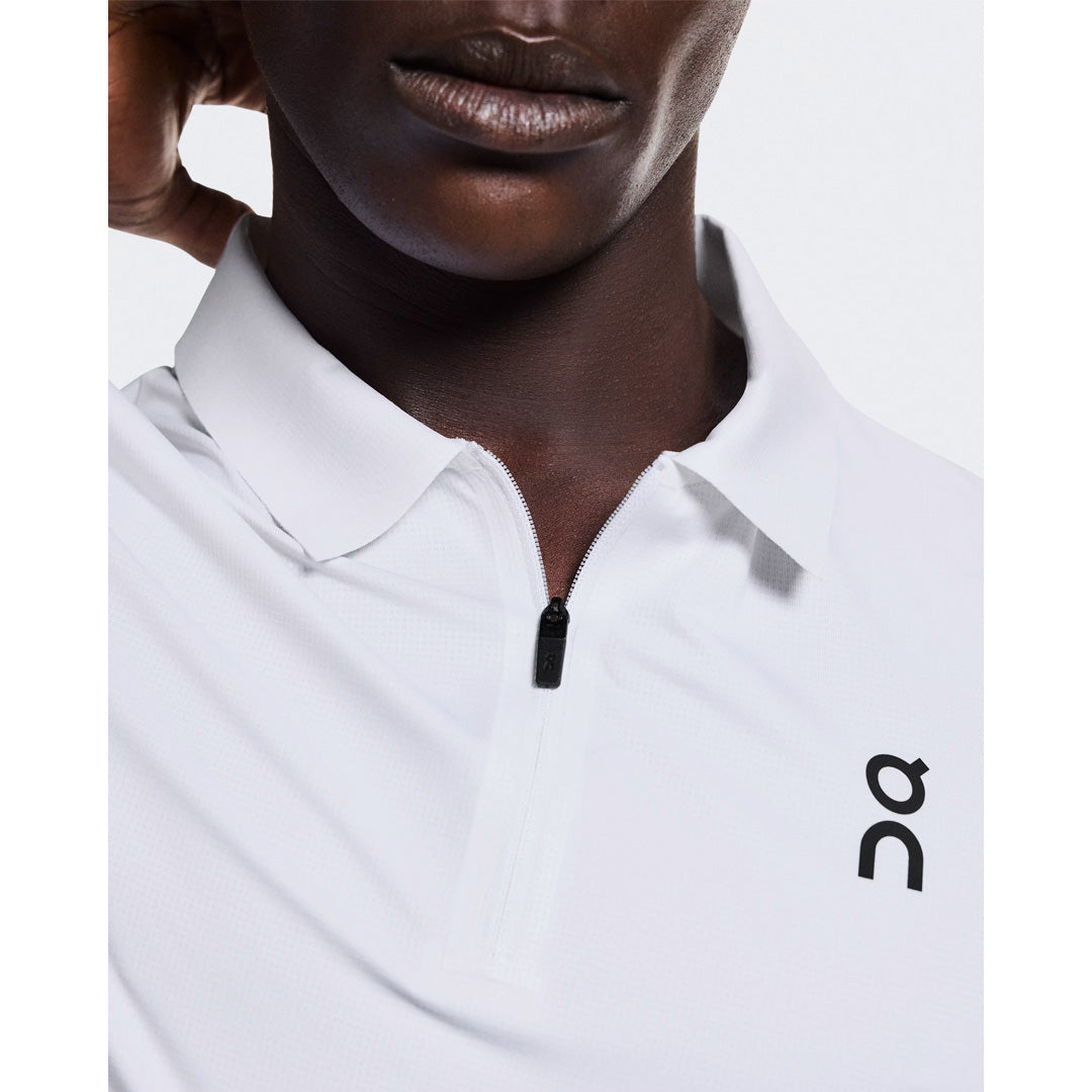 On Men's Court Polo - White