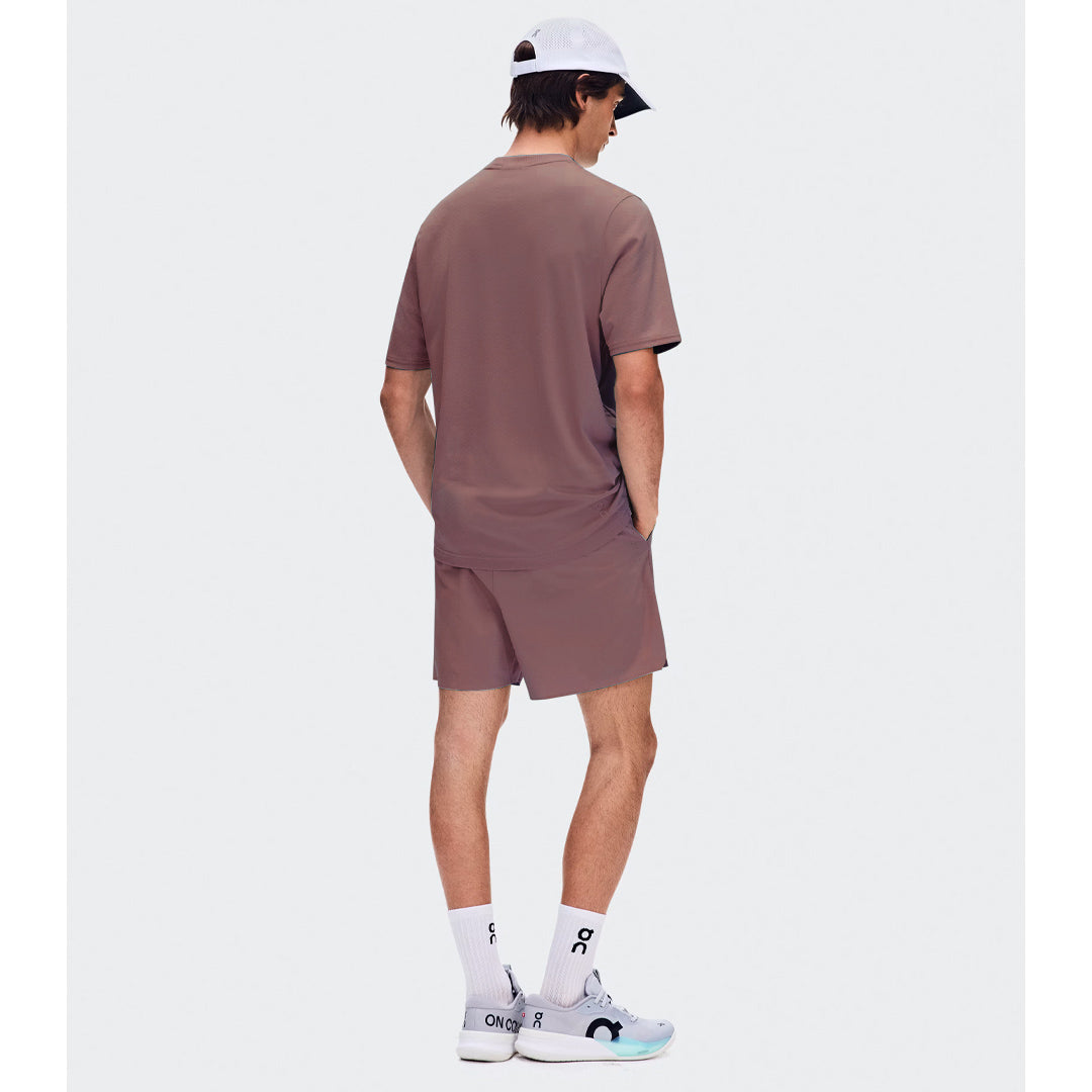 On Men's Court-T Edit Tee - Mulberry