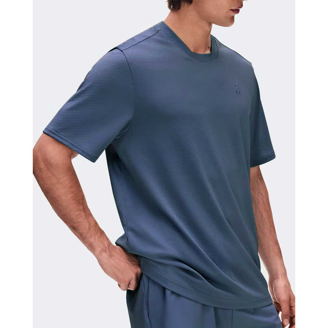 On Men's Court-T Edit Tee - Inkwell