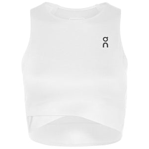 On Women's Court Crop Top - White