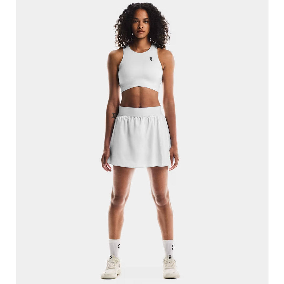 On Women's Court Crop Top - White