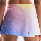 On Women's Court Side Pleat Skort - White/Indigo