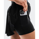On Women's Court Pleated Skort - Black
