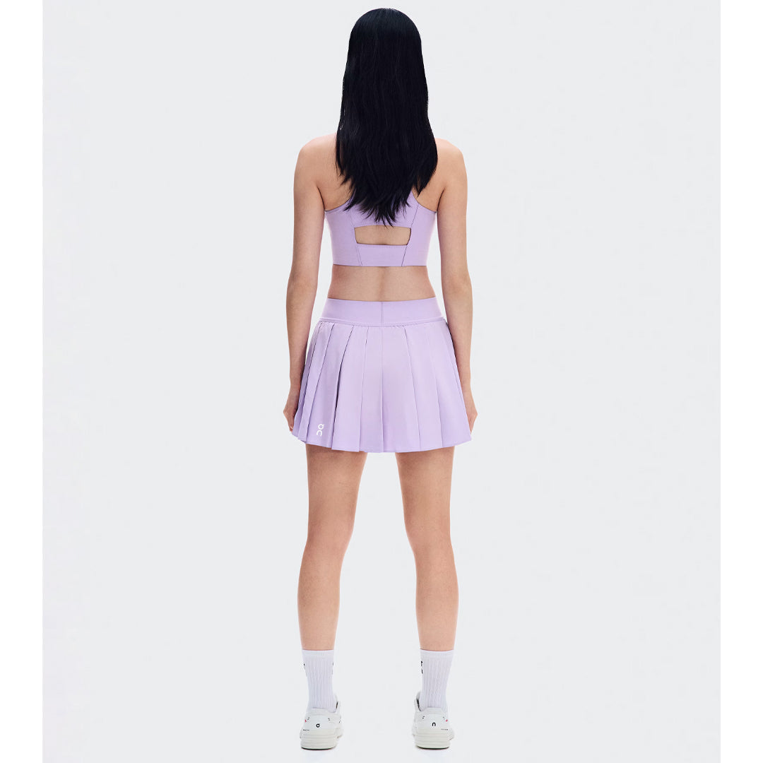 On Women's Court Pleated Skort - Bloom
