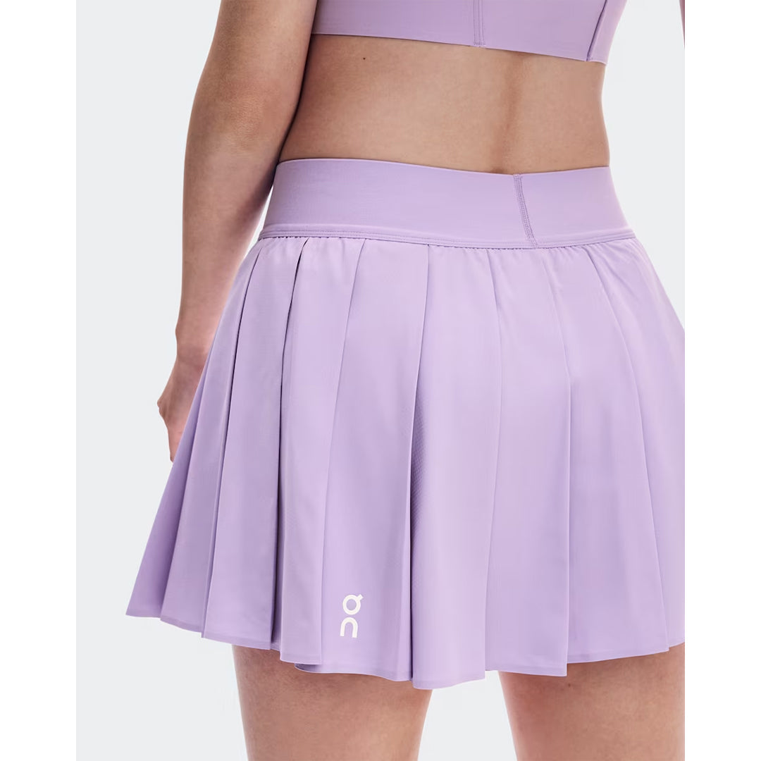 On Women's Court Pleated Skort - Bloom