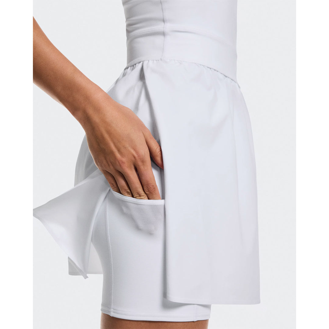 On Women's Court Split Dress - White