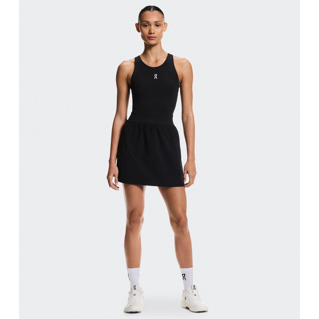 On Women's Court Split Dress - Black