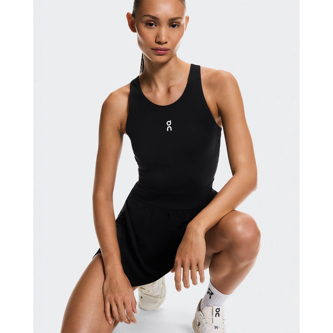 On Women's Court Split Dress - Black