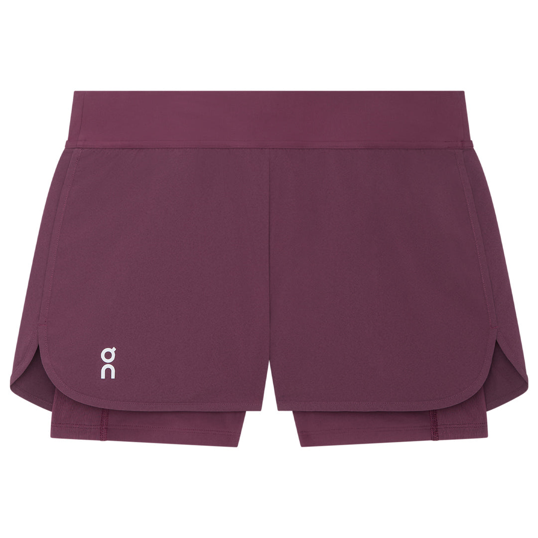 On Women's Court 2 In 1 Short - Cassis