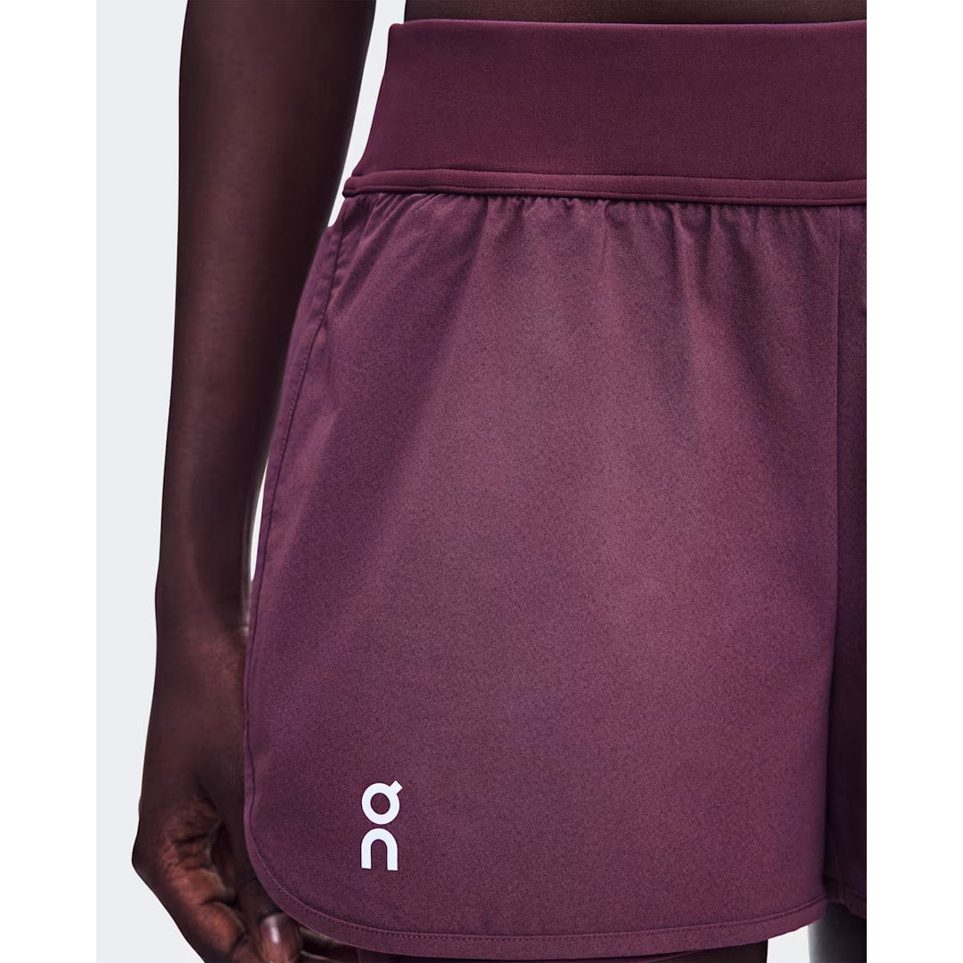 On Women's Court 2 In 1 Short - Cassis