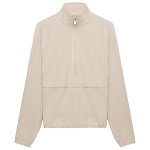 On Women's Courtside Eaze 1/2 Zip Jacket - Beige