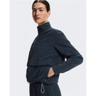 On Women's Courtside Eaze 1/2 Zip Jacket - Midnight