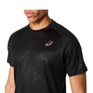 Asics Men's Night Energy Match Short Sleeve Tee - Black