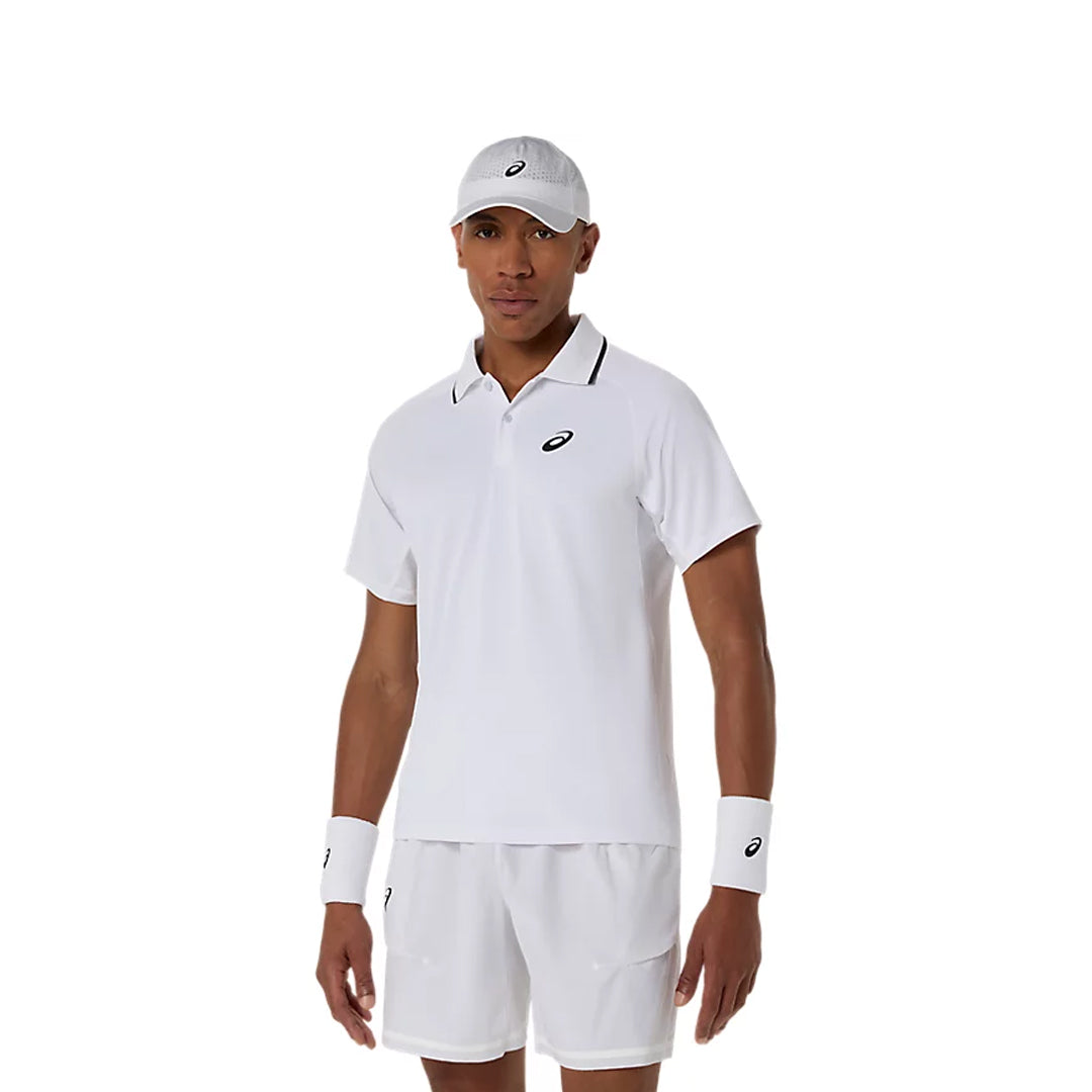 Asics Men's Match Polo - Brilliant White