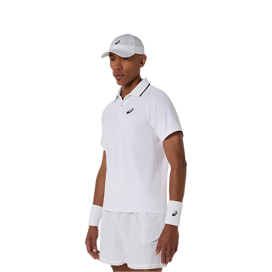 Asics Men's Match Polo - Brilliant White