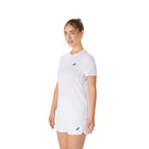 Asics Women's Court Short Sleeve Tee - Brilliant White